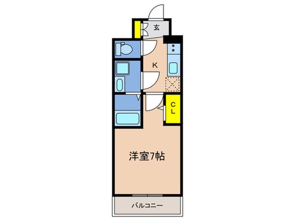 アドバンス神戸マーレの物件間取画像